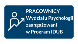 Pracownicy Wydziału Psychologii zaangażowani w program IDUB